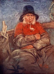 An Old Fisherman of Scheveningen, 1904